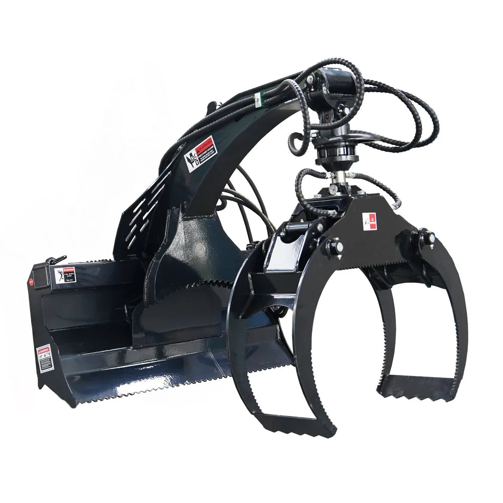 Skid Steer Grapple Attachment for Reliable Log Loading in Michigan