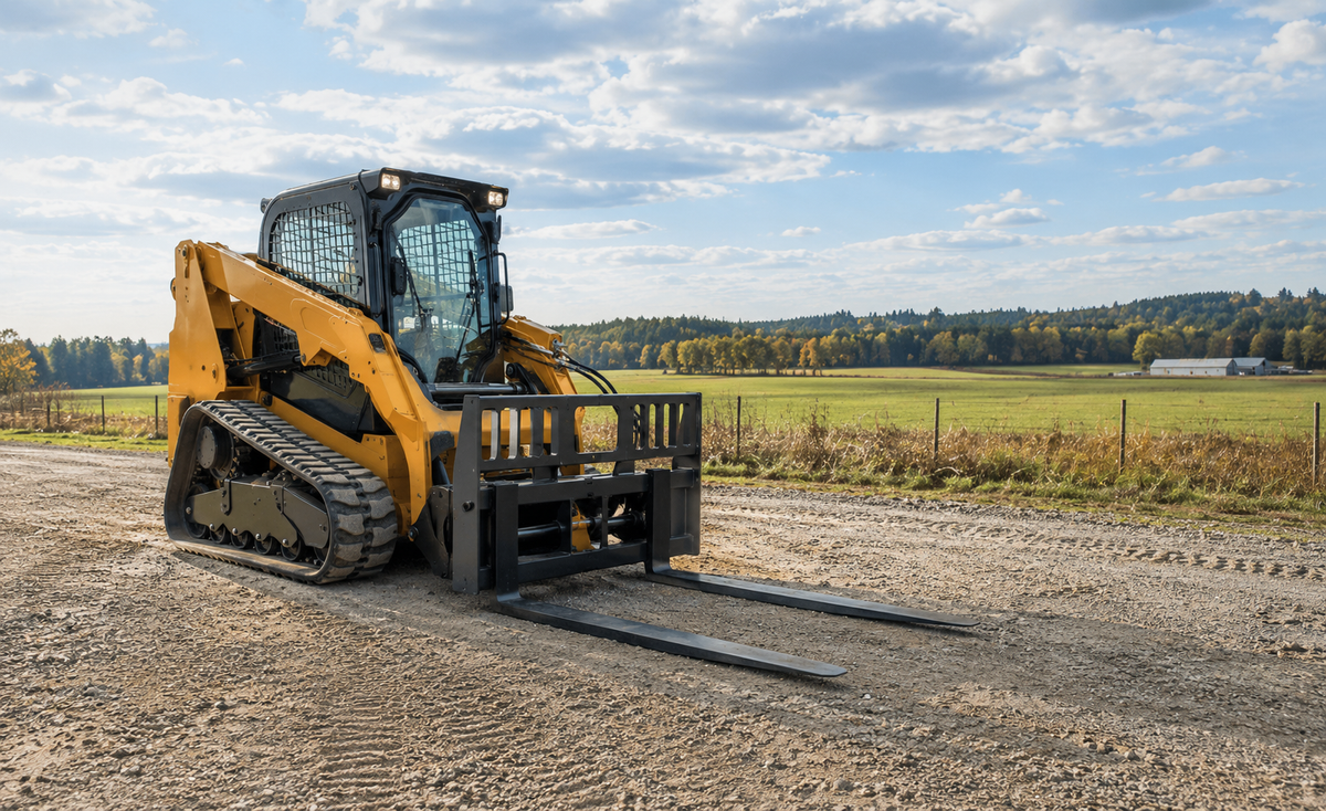 Transform Your Skid Steer Loader with Innovative Fork Attachments