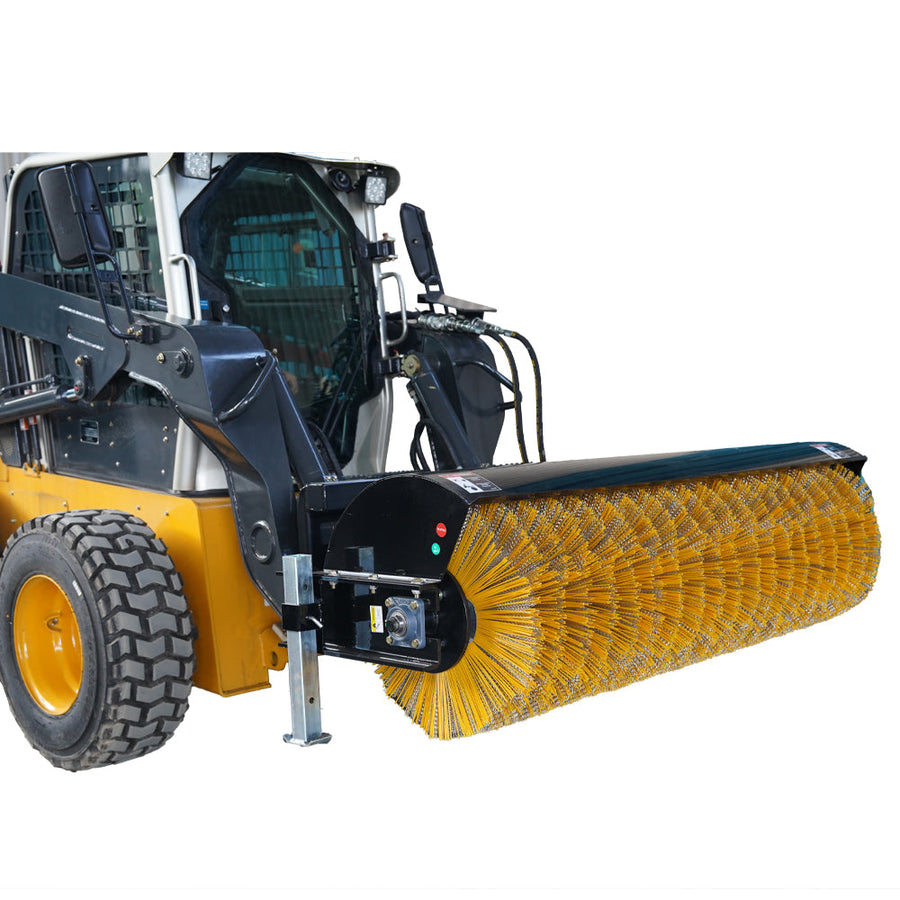 Maximize Productivity with a Skid Steer Broom Sweeper