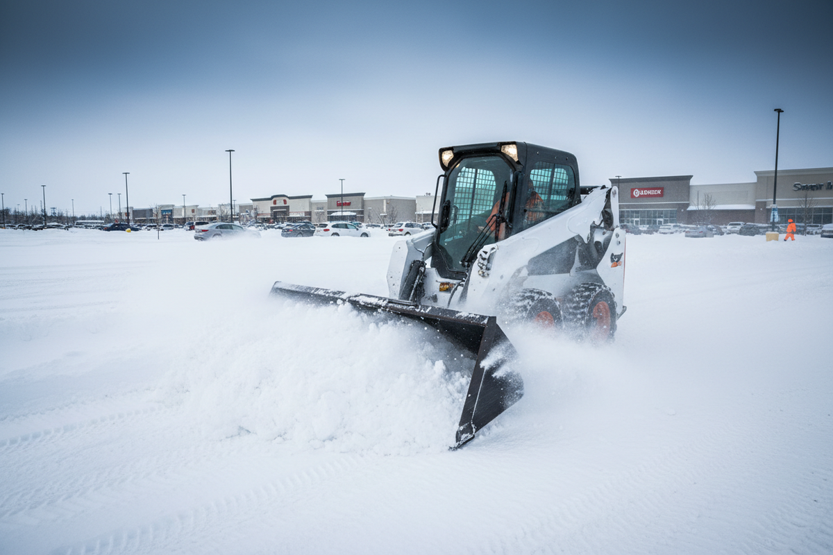 Best Snow Removal Attachments for Skid Steers