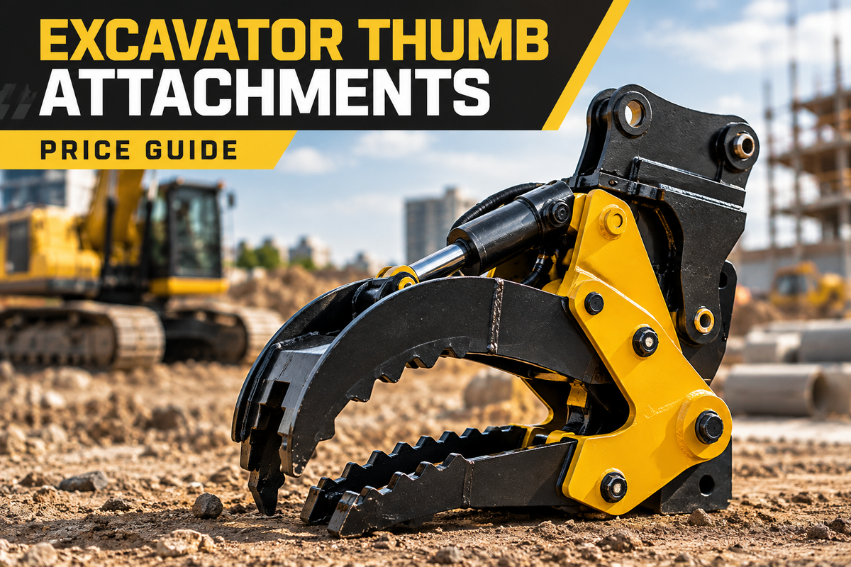 Excavator Thumb Attachment Price Guide