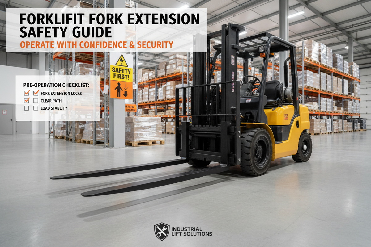 Forklift Fork Extensions Safety Guide