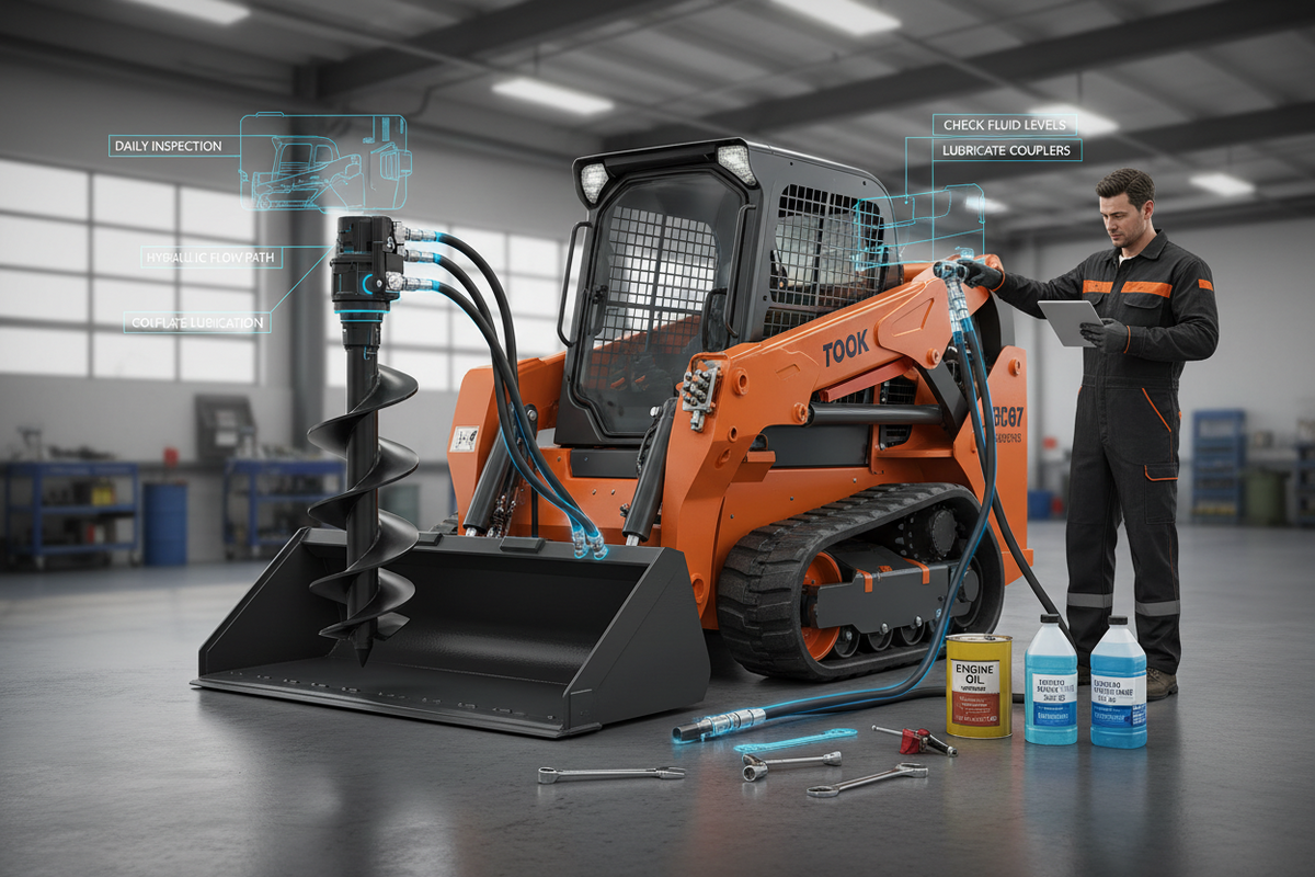Hydraulic Attachment Maintenance Guide for Skid Steers