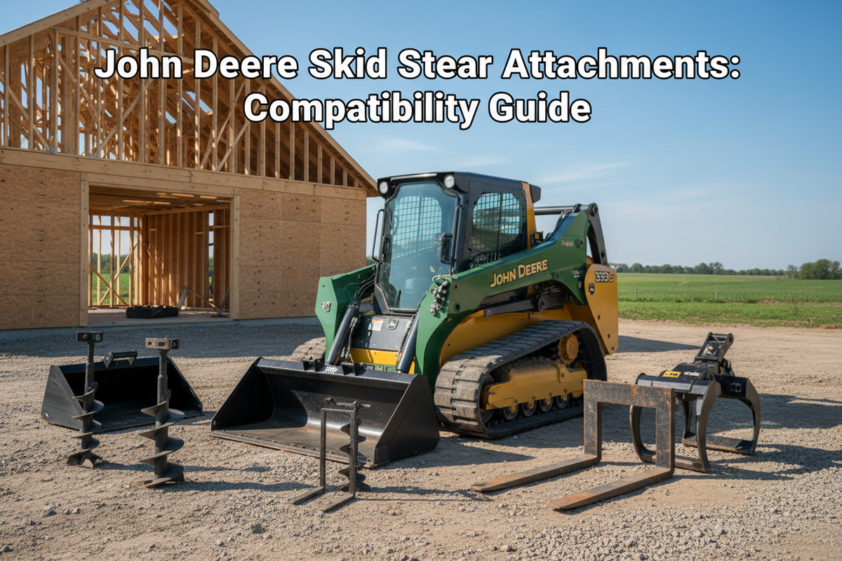 John Deere Skid Steer Attachments: Compatibility Guide