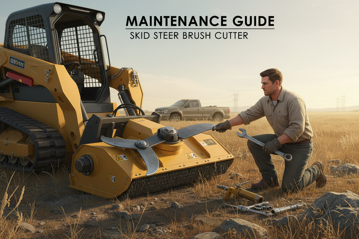 Skid Steer Brush Cutter Maintenance Guide