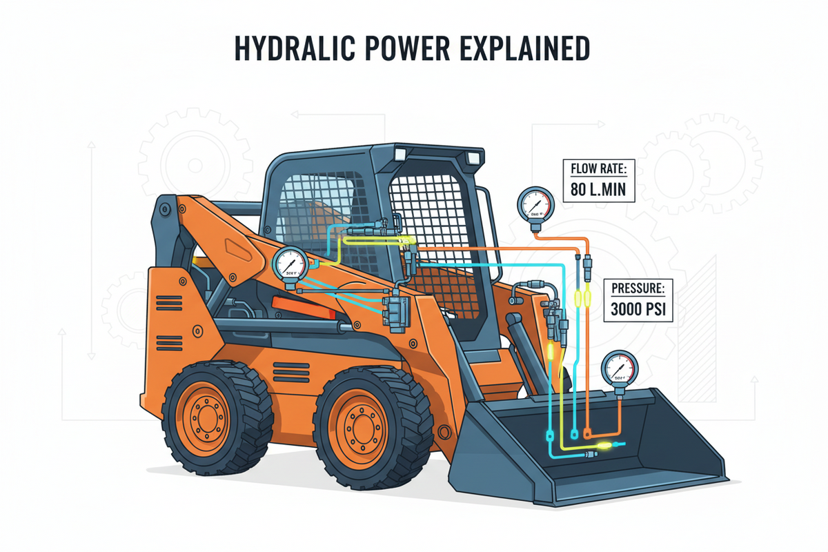 Skid Steer Hydraulic Flow Requirements Explained