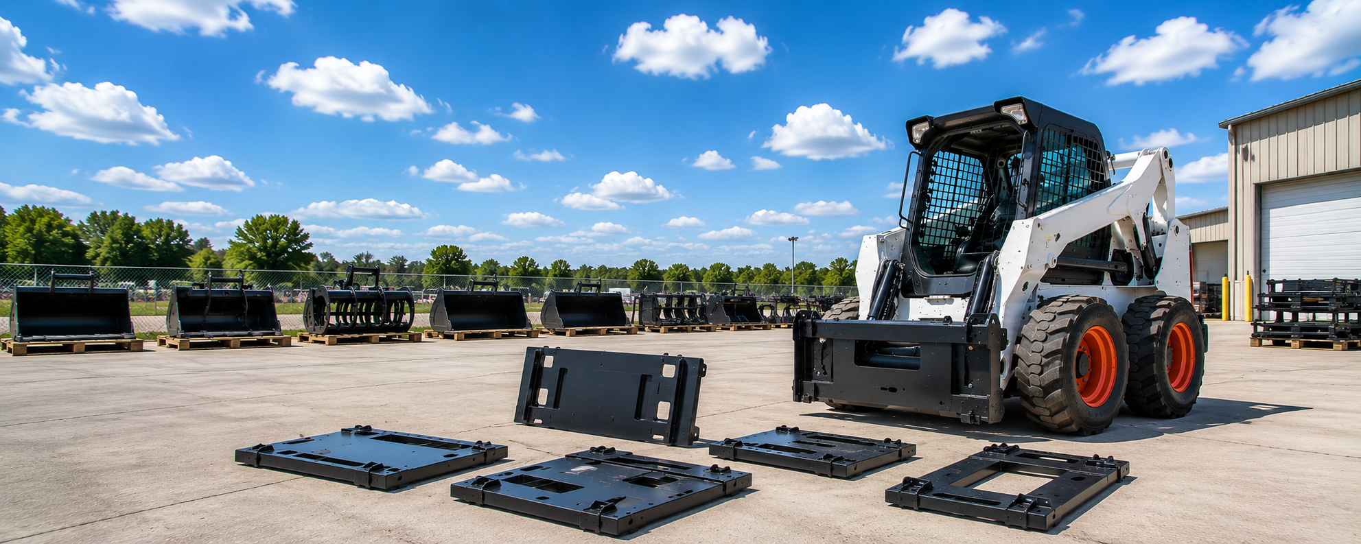 Skid Steer Mount Plate