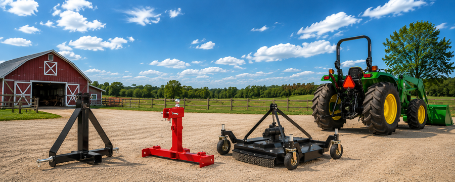 Tractor 3 Point Attachments & Implements