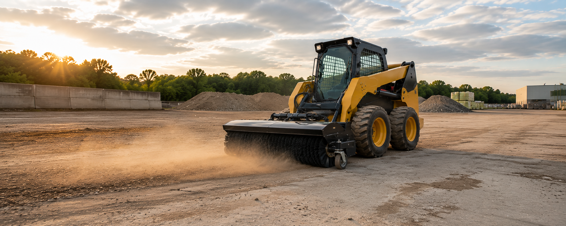 Skid Steer Broom Sweeper