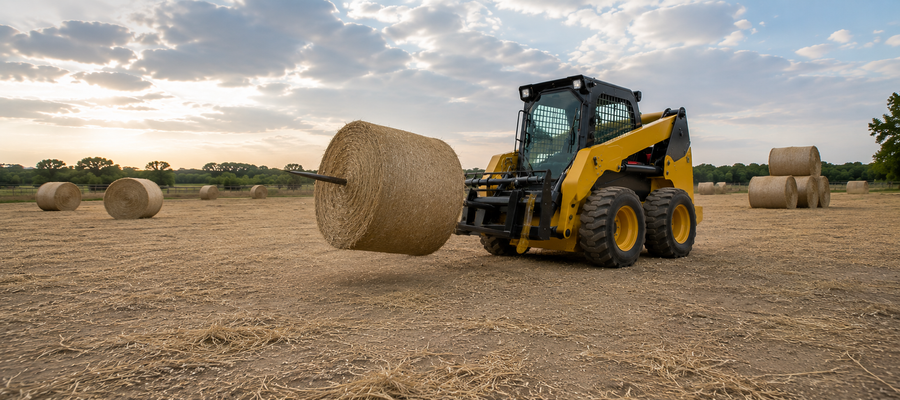 Skid Steer Bale Spear