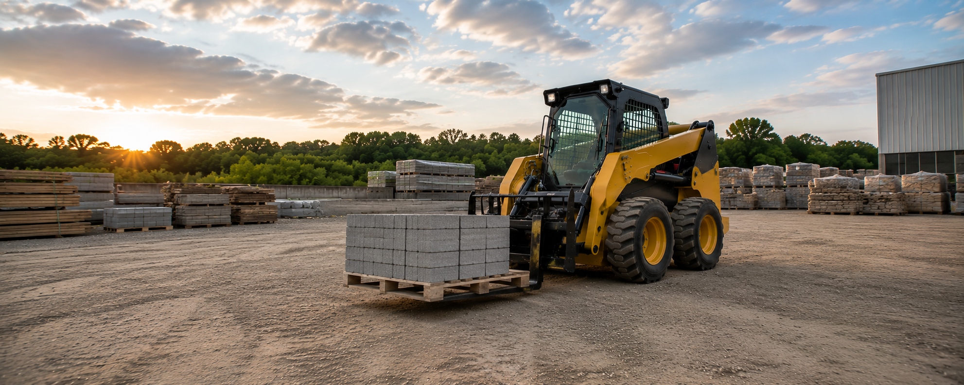 Skid Steer Pallet Forks