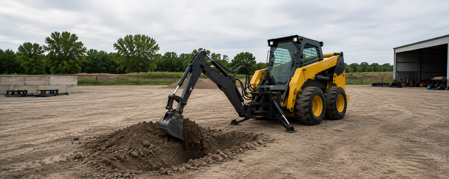 Skid Steer Backhoe