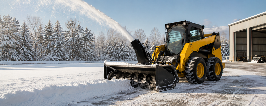 Skid Steer Snow Blower