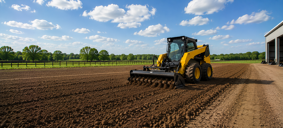 Skid Steer Rotary Tiller