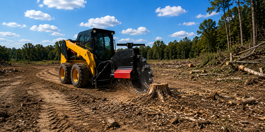 Skid Steer Wheel Saw