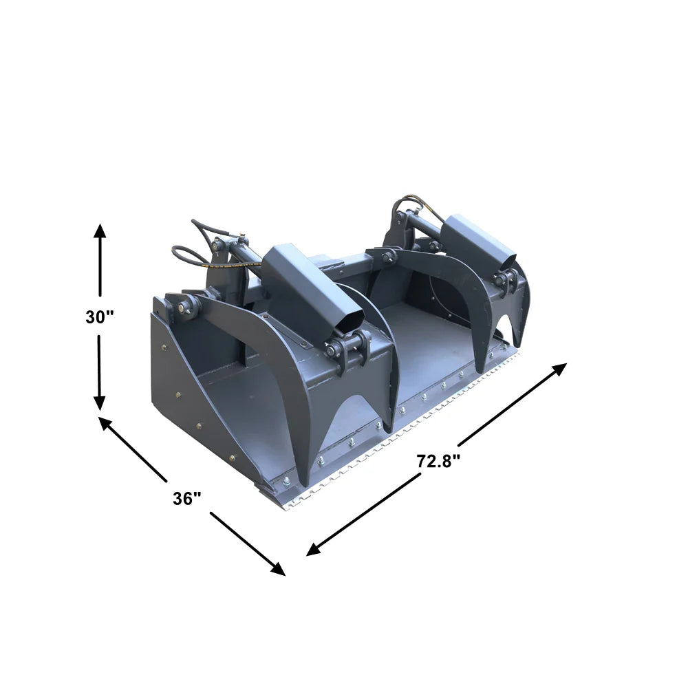 Skid Steer Grapple Attachment for Reliable Log Loading in Michigan Skid Steer Grapple Attachment for Reliable Log Loading in Michigan