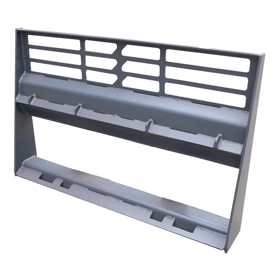 48" Skid Steer Pallet Fork Frame Attachment - 4400 lb Capacity - Universal Quick Tach