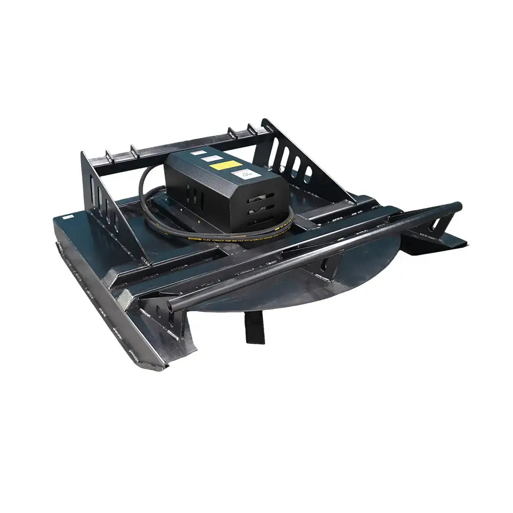 65" Hydraulic Skid Steer Brush Cutter, Heavy-Duty Brush Hog, Universal Quick Attach