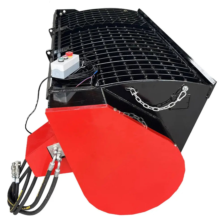 250L Skid Steer Concrete Mixer Bucket, Hardox Steel, Universal Quick Attach