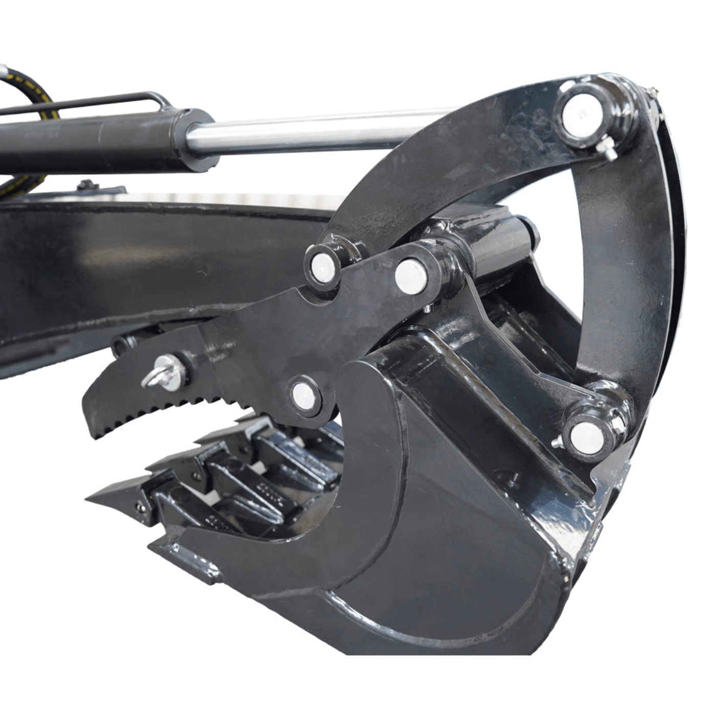 15" Skid Steer Backhoe Attachment, Heavy Duty Digger Bucket, Universal Mount Plate