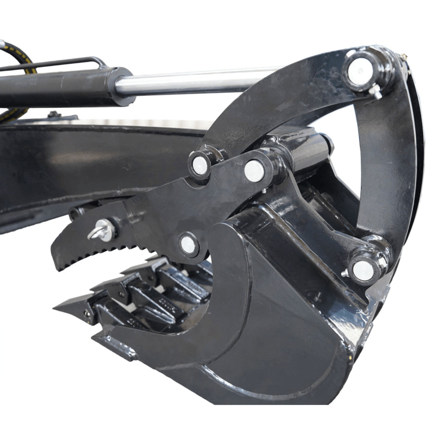15" Skid Steer Backhoe Attachment, Heavy Duty Digger Bucket, Universal Mount Plate