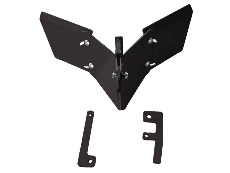 attachMan Garden Hiller-Furrower Kit for Rear Tine Tillers - Adjustable Cultivator Attachment
