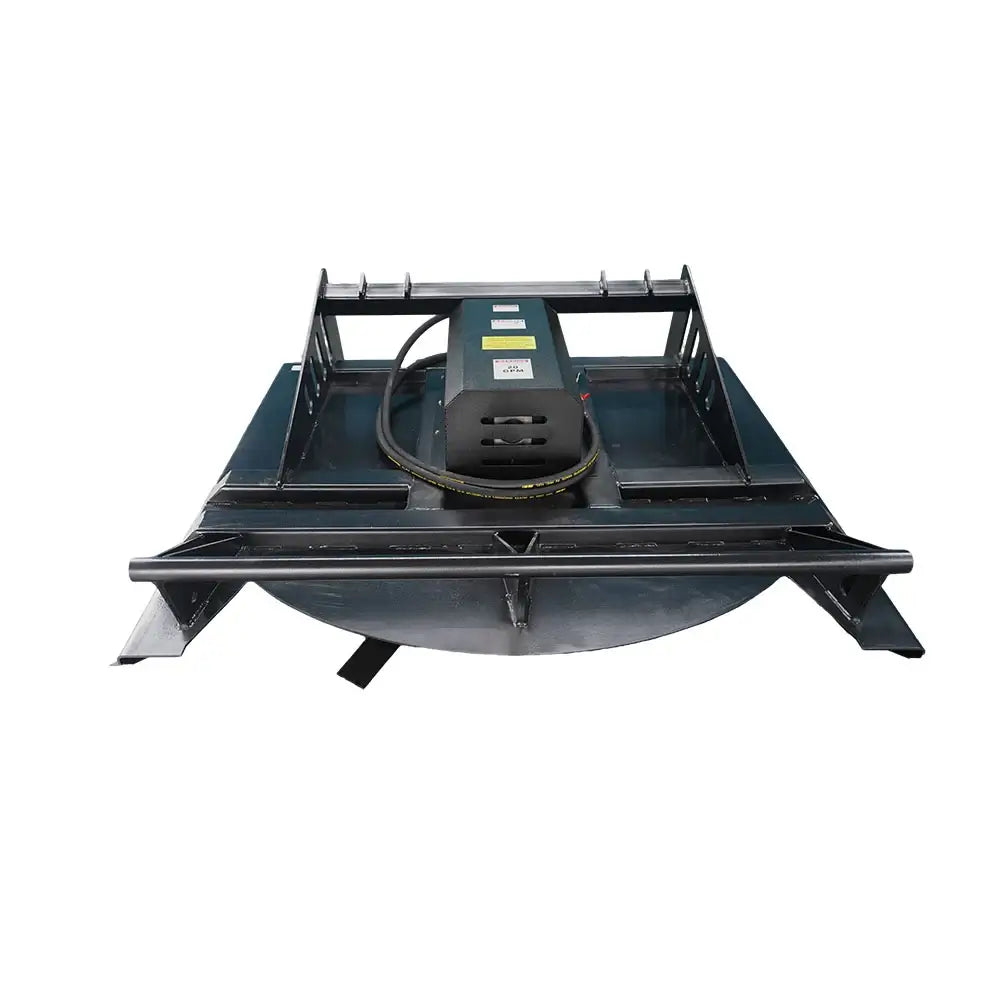 65" Hydraulic Skid Steer Brush Cutter, Heavy-Duty Brush Hog, Universal Quick Attach