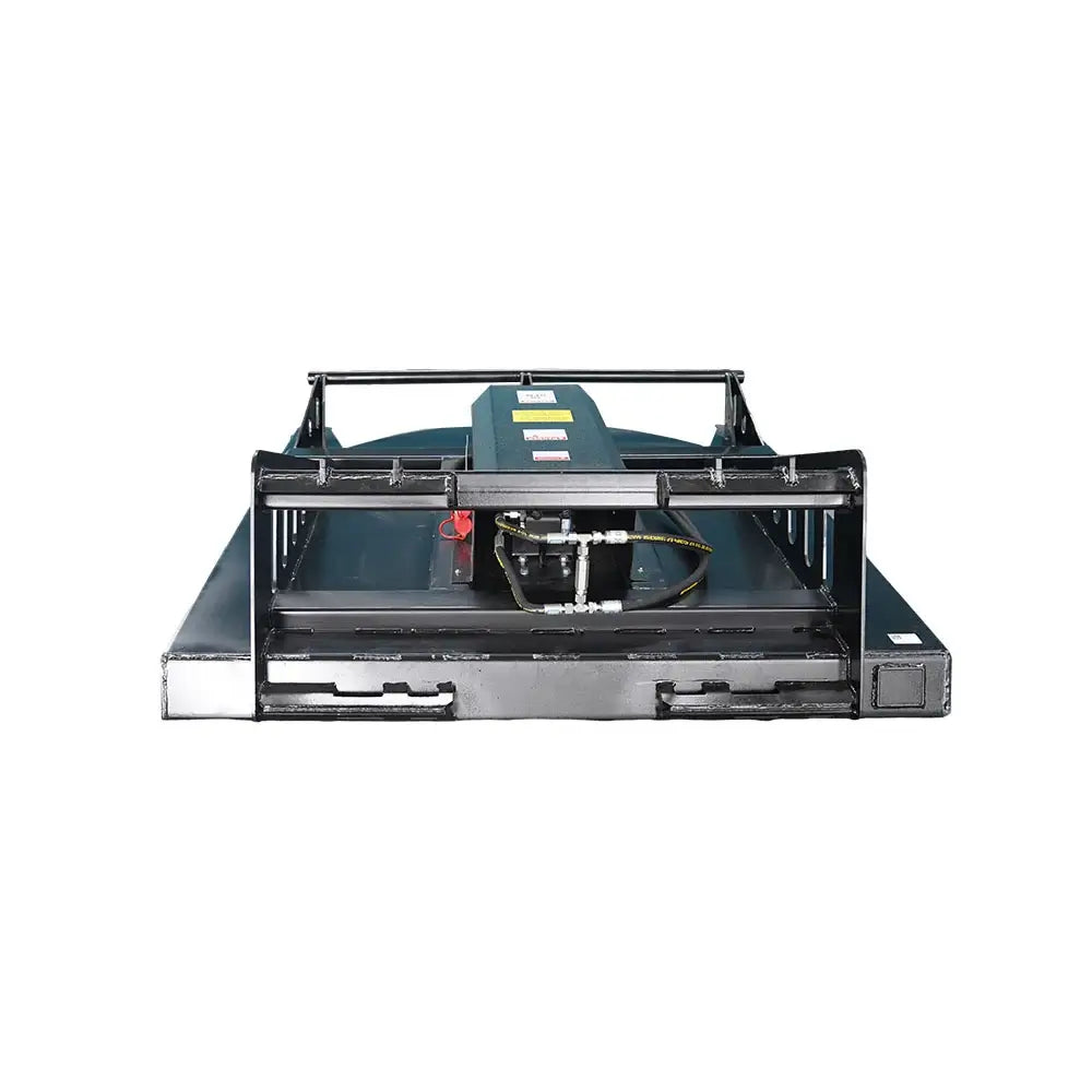 65" Hydraulic Skid Steer Brush Cutter, Heavy-Duty Brush Hog, Universal Quick Attach