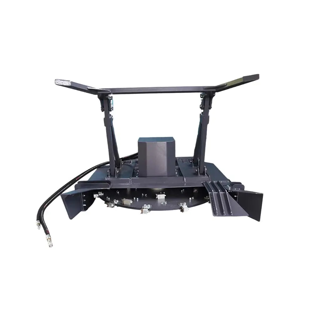 72" Heavy-Duty Skid Steer Disc Mulcher Attachment, Universal Quick Attach