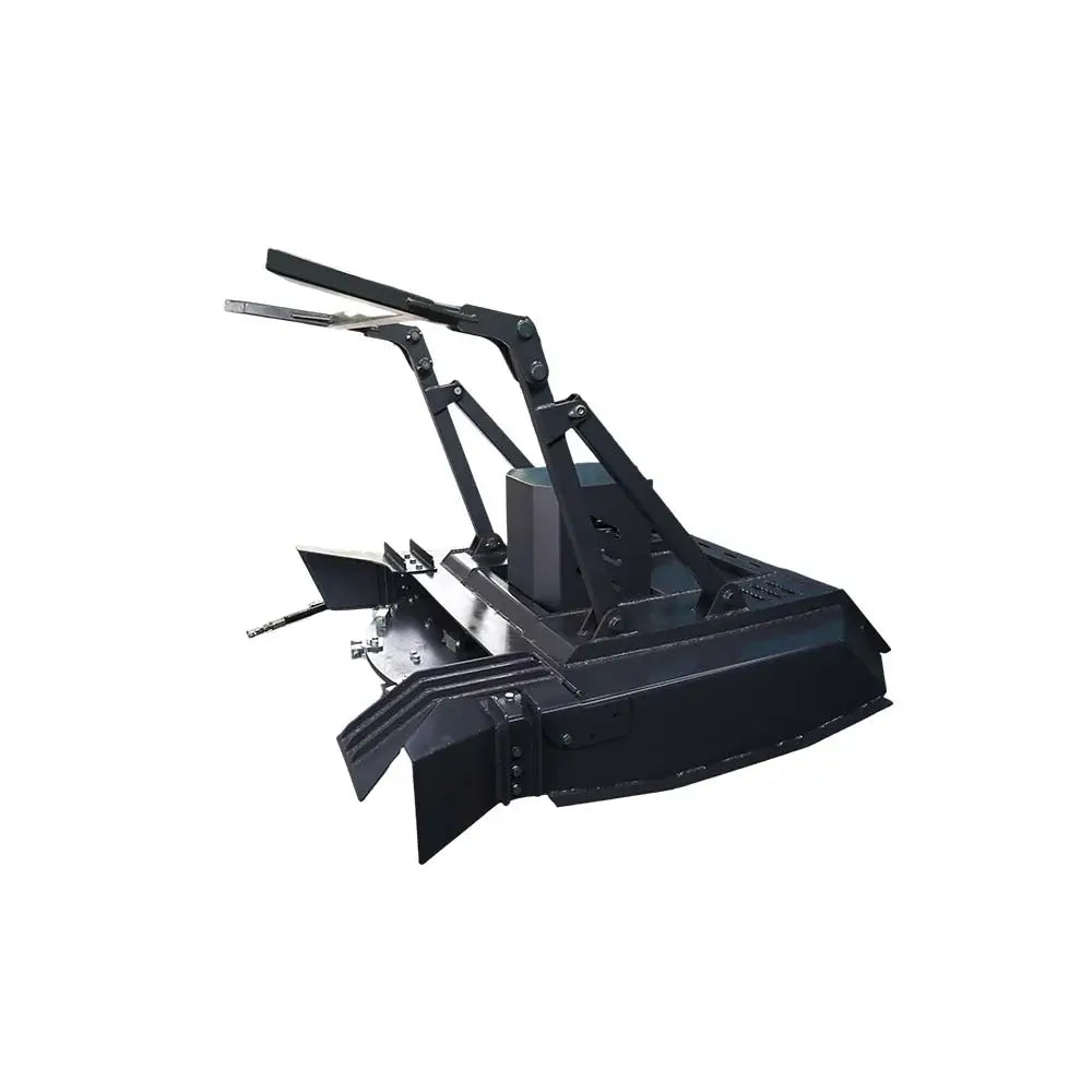 72" Heavy-Duty Skid Steer Disc Mulcher Attachment, Universal Quick Attach