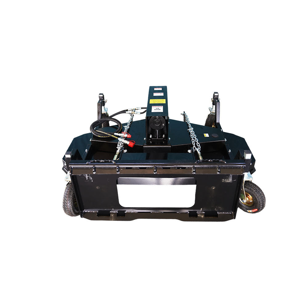 67" Skid Steer Finish Mower, 3-Blade Hydraulic, Universal Quick Attach