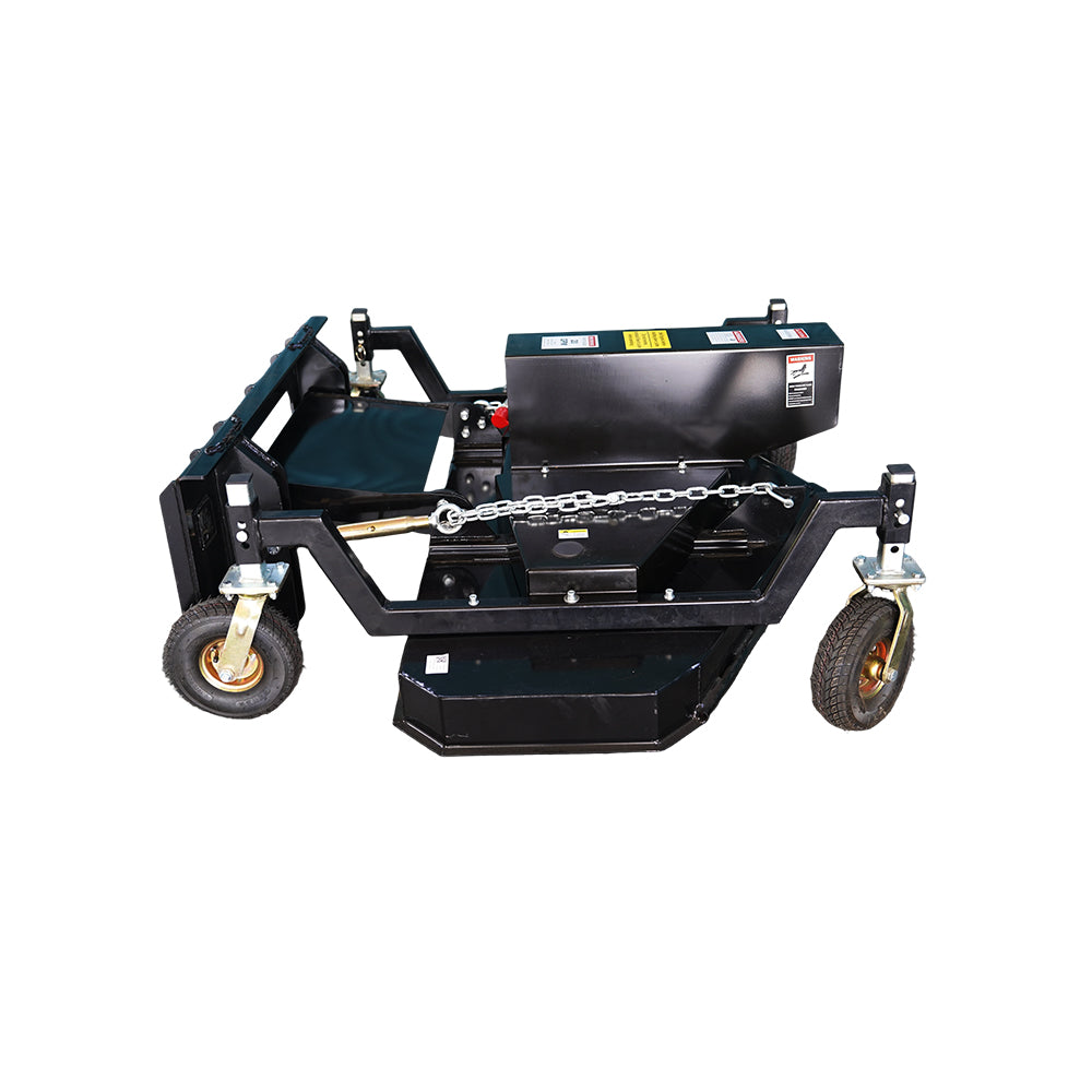 67" Skid Steer Finish Mower, 3-Blade Hydraulic, Universal Quick Attach