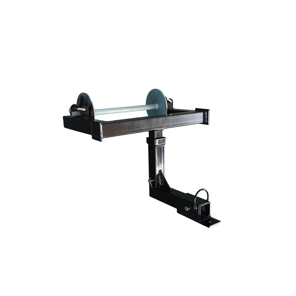 Heavy Duty Hitch Mounted Barbed Wire Unroller - Receiver Hitch Compatible Fencing Tool