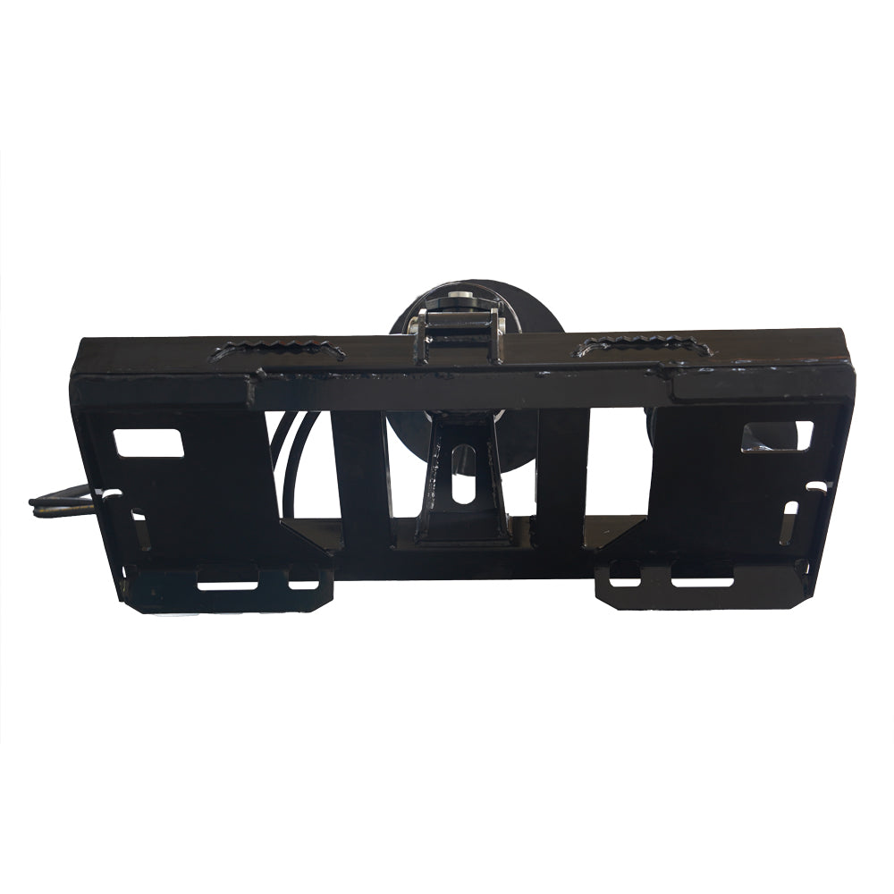 Skid Steer Post Hole Auger Drive Attachment, 18" Diameter Auger, 46” Drilling Depth, Standard Flow