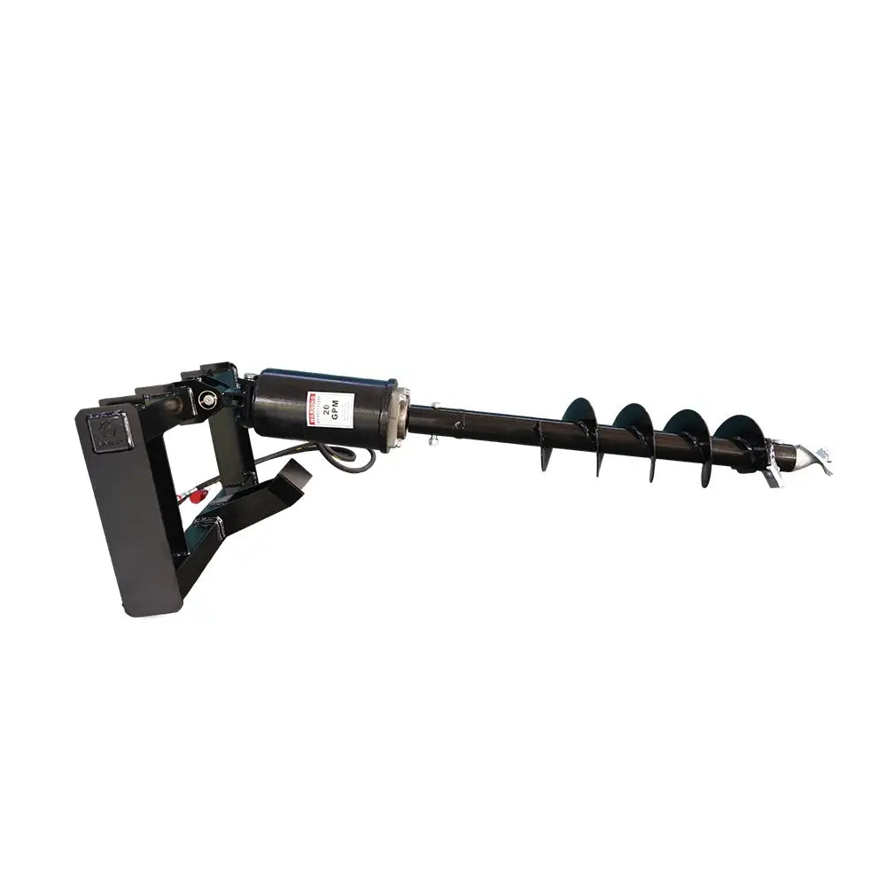 9" Post Hole Auger Drive for Compact Wheel Loader, Planetary Gear Drive