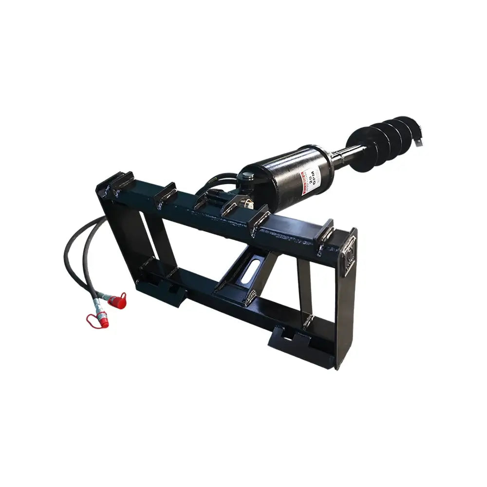 9" Post Hole Auger Drive for Compact Wheel Loader, Planetary Gear Drive