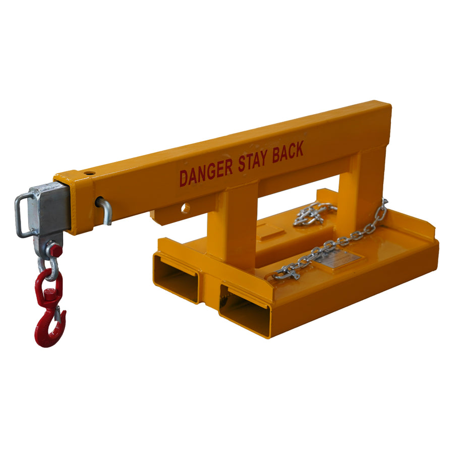 5500lb Capacity Forklift Short Mobile Crane Lifting Hoist Jib Boom - FJS2.5 Model