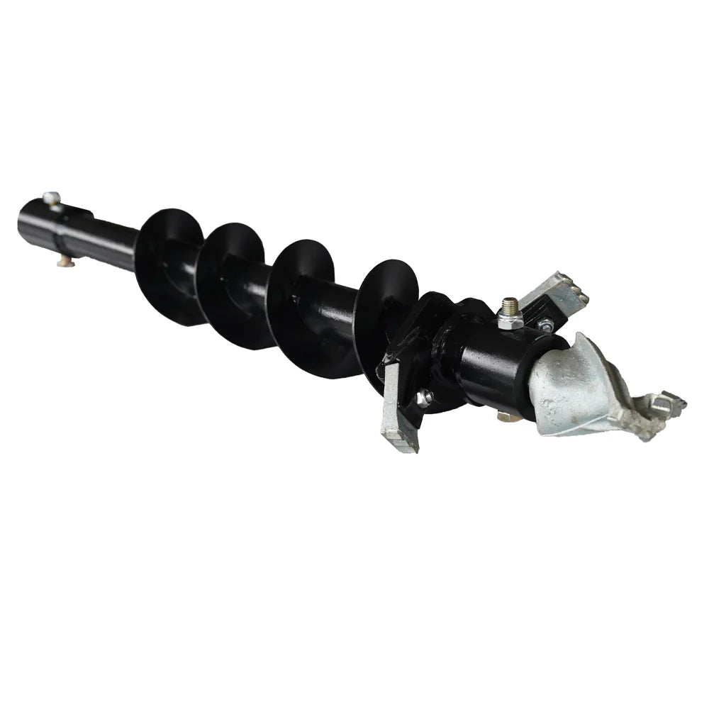 6" Skid Steer Auger Bit, 46" Digging Depth, Dual-Bolt Replacement Bit