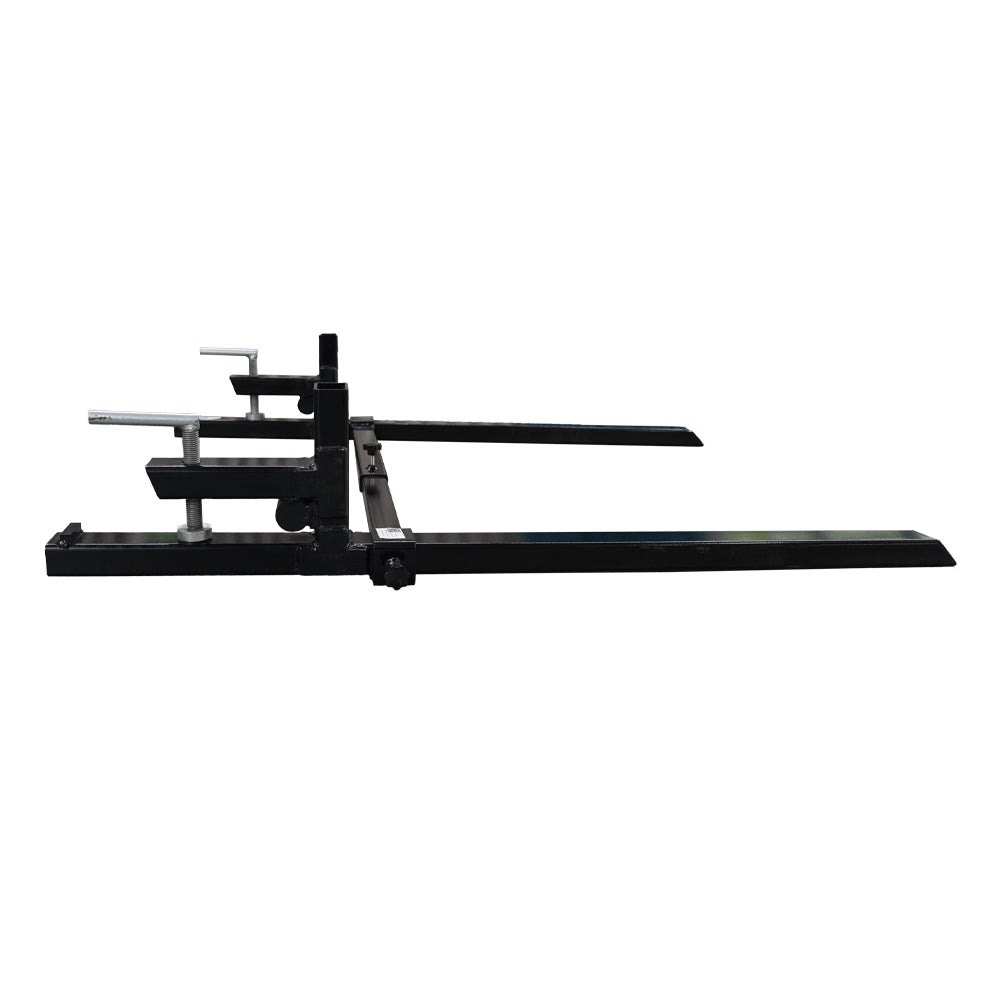 attachMan 4000lb Capacity Heavy-Duty Clamp-on Pallet Forks for Tractor & Skid Steer Loader Buckets