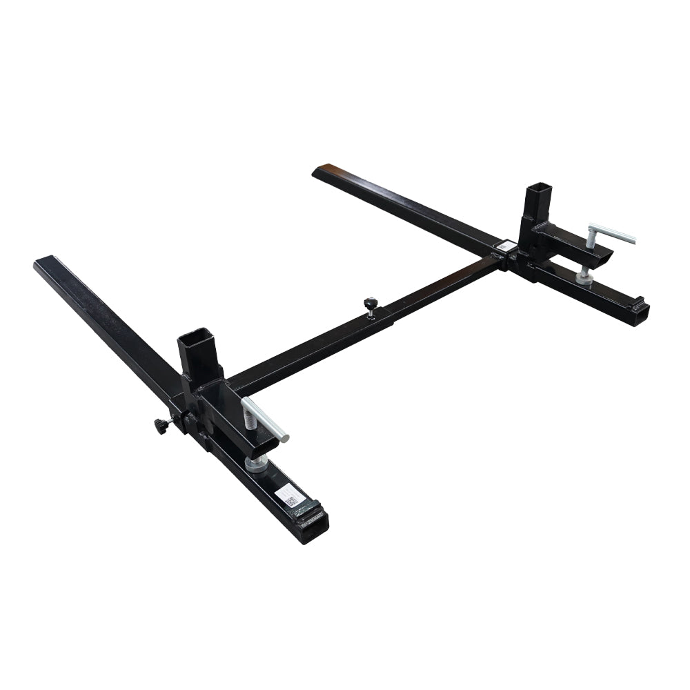 attachMan 4000lb Capacity Heavy-Duty Clamp-on Pallet Forks for Tractor & Skid Steer Loader Buckets