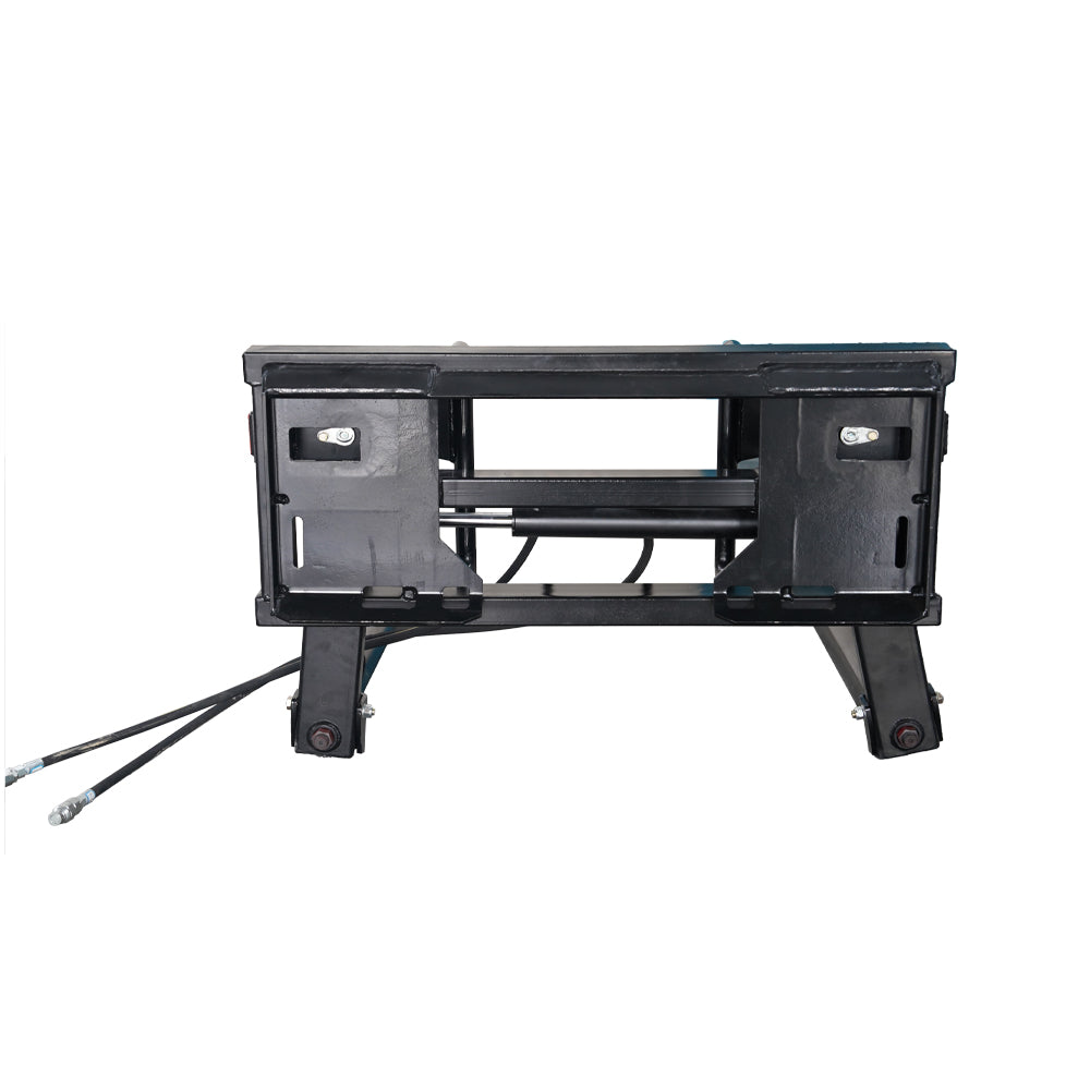 attachMan Skid Steer Heavy Duty Hydraulic Bale Lifter - Round or Square Bale Handler Attachment