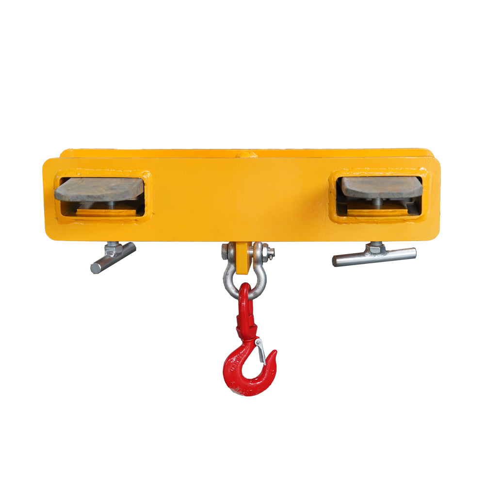 attachMan 4000 lbs Capacity Forklift Lifting Hoist Hook - Heavy Duty Mobile Crane Attachment