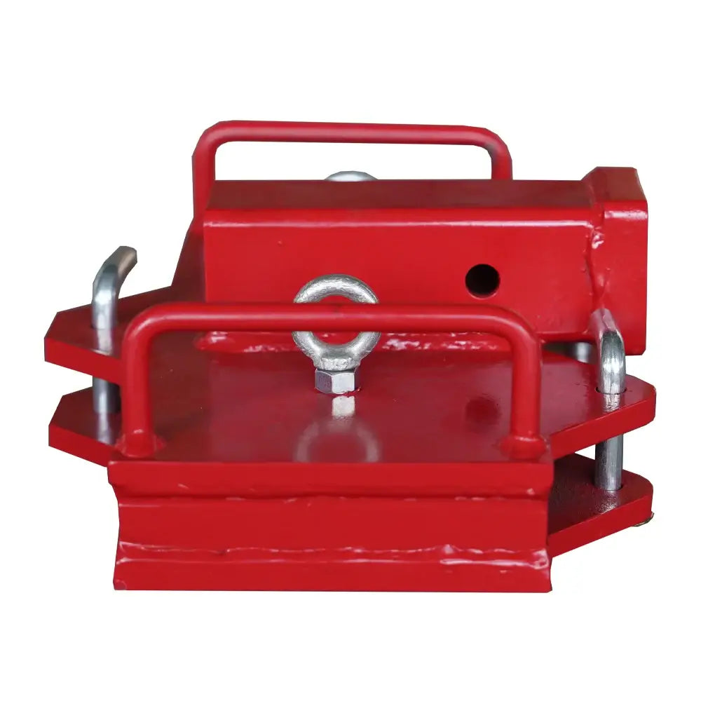 2" Dual Forklift Hitch Receiver Adapter, 6,500 lb Capacity, Fits 5" Forks