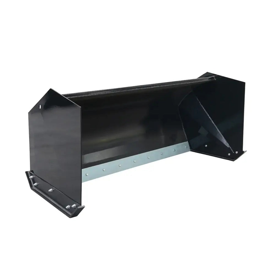 Heavy-Duty Skid Steer Snow Pusher Attachment for Commercial Snow Removal & Cleanup
