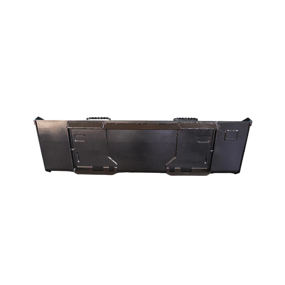 72 Inch Heavy Duty Skid Steer Dirt Tooth Bucket
