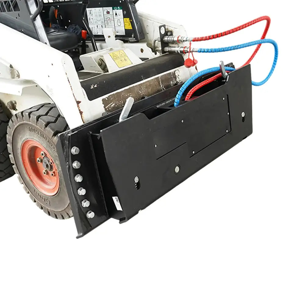 Hydraulic Tilt Rotator Plate Attachment for Skid Steer Quick Attach