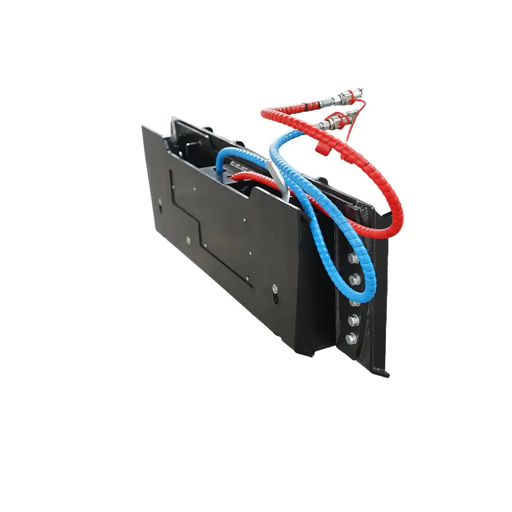Hydraulic Tilt Rotator Plate Attachment for Skid Steer Quick Attach