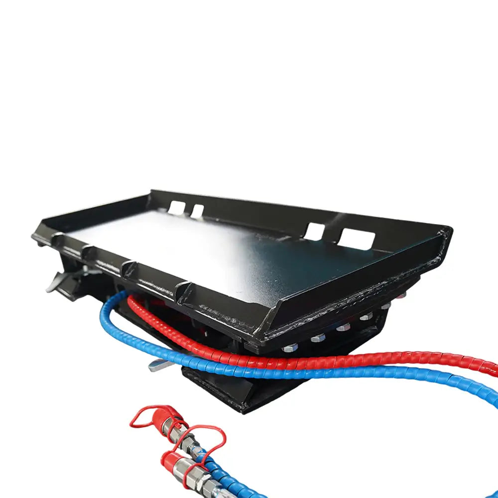 Hydraulic Tilt Rotator Plate Attachment for Skid Steer Quick Attach