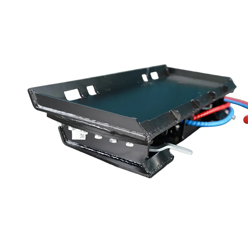 Hydraulic Tilt Rotator Plate Attachment for Skid Steer Quick Attach