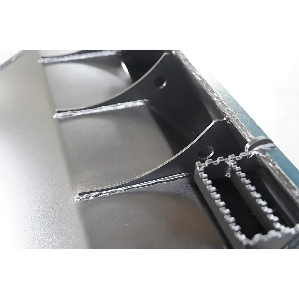 72" Heavy-Duty Skid Steer Rotary Tiller Attachment, Universal Quick Attach